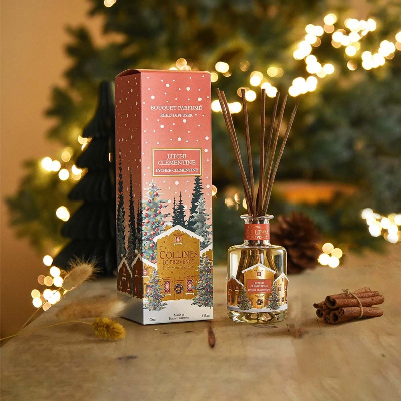 Bouquet Parfumé Noël Litchi Clémentine