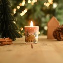 Bougie Parfumée Noël Cannelle Orange 75g