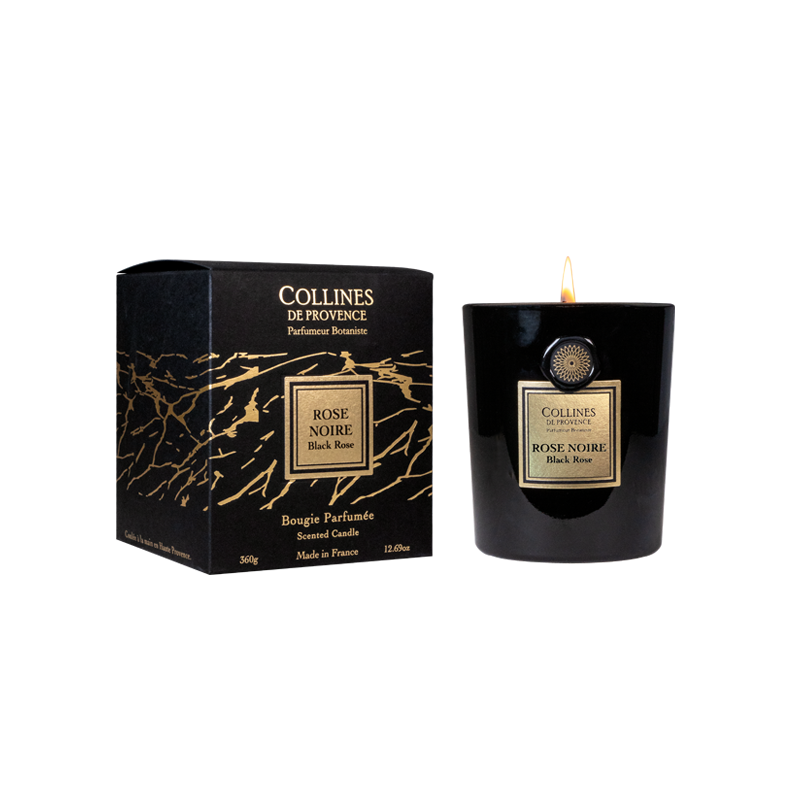 Bougie Parfumée Rose Noire