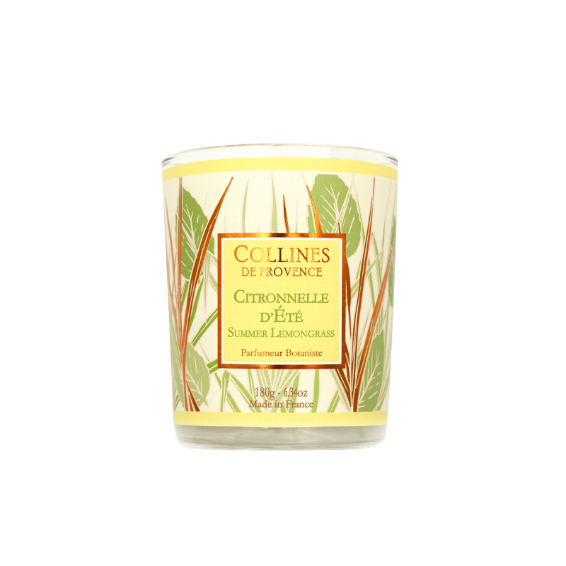 Summer Lemongrass Scented Candle