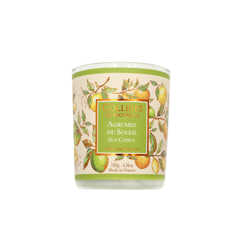 Bougie Parfumée Agrumes du Soleil