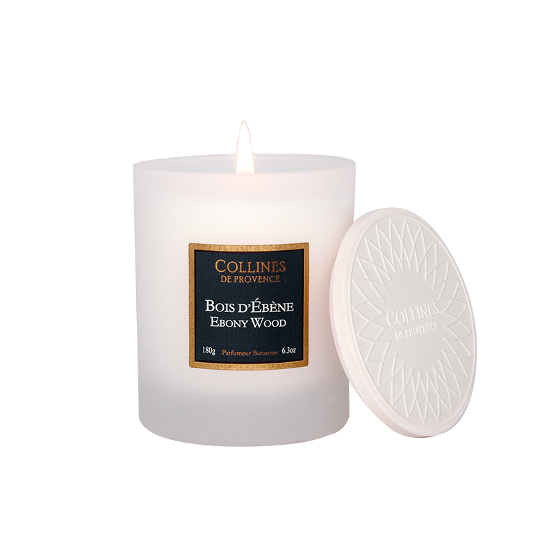 Bougie Parfumée Bois d'Ebene