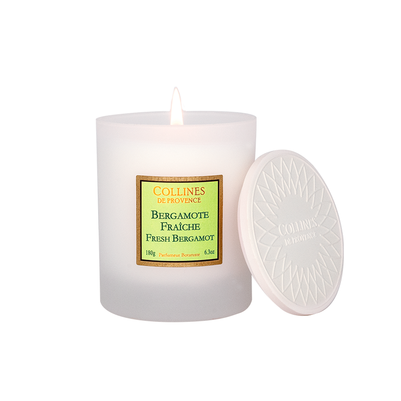Bougie Parfumée Bergamote Fraîche