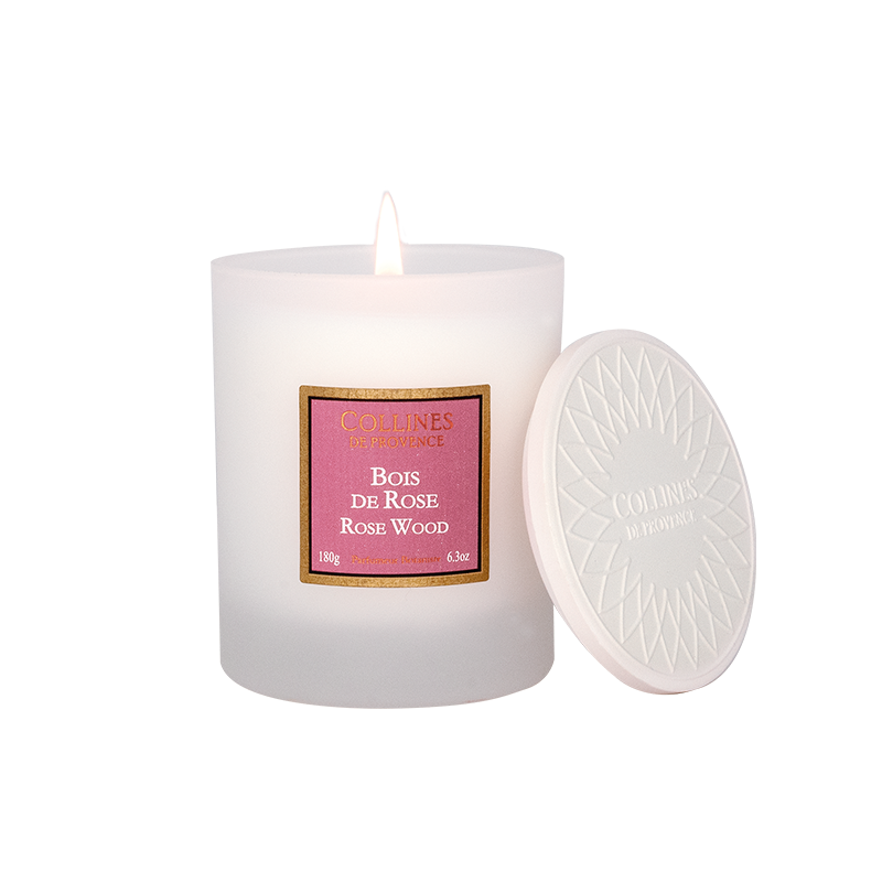 Bougie Parfumée Bois de Rose