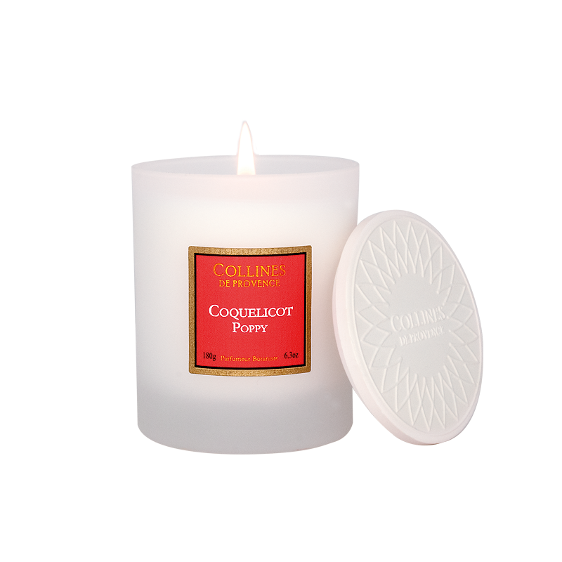 Bougie Parfumée Coquelicot