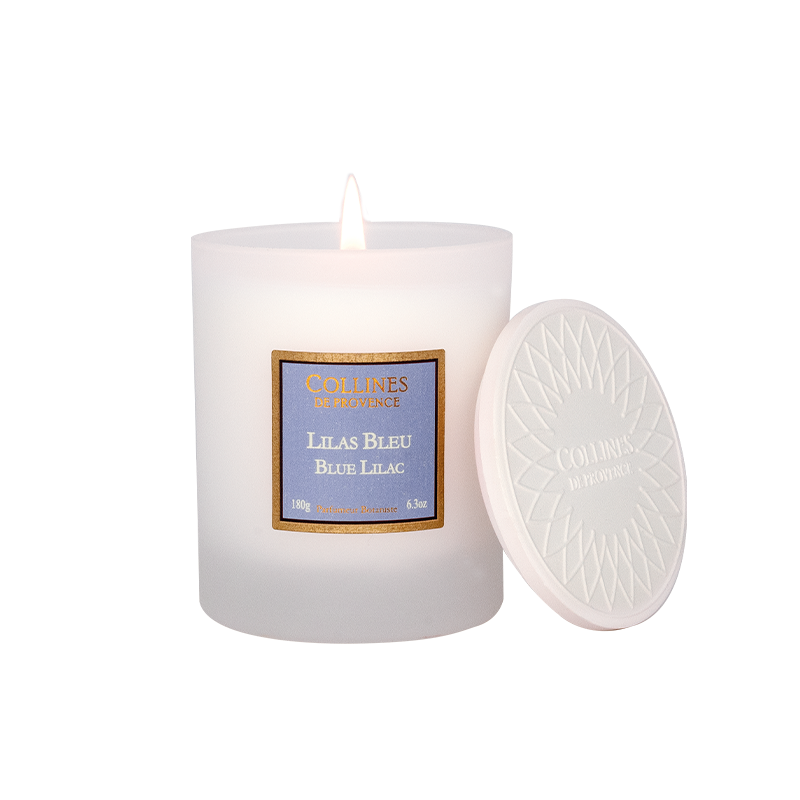 Bougie Parfumée Lilas Bleu