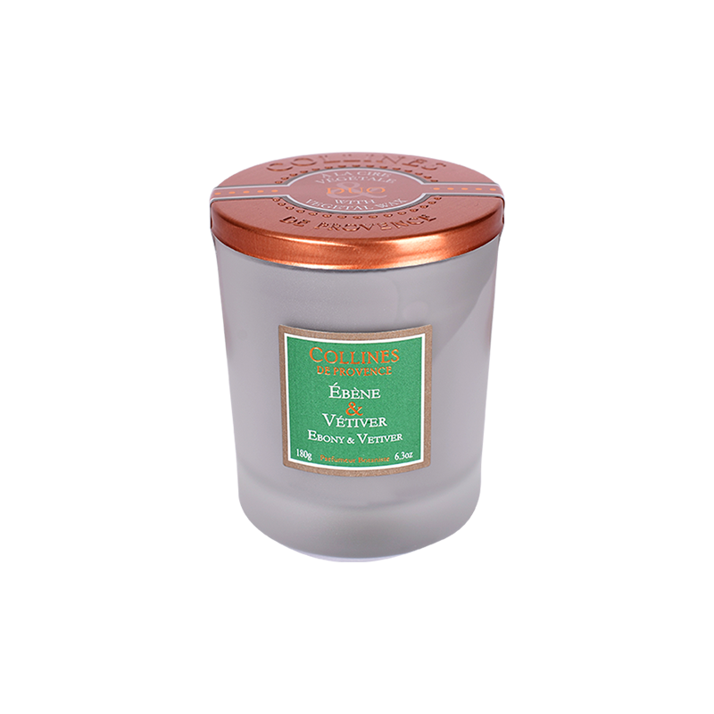 Bougie Parfumée Ebène & Vétiver
