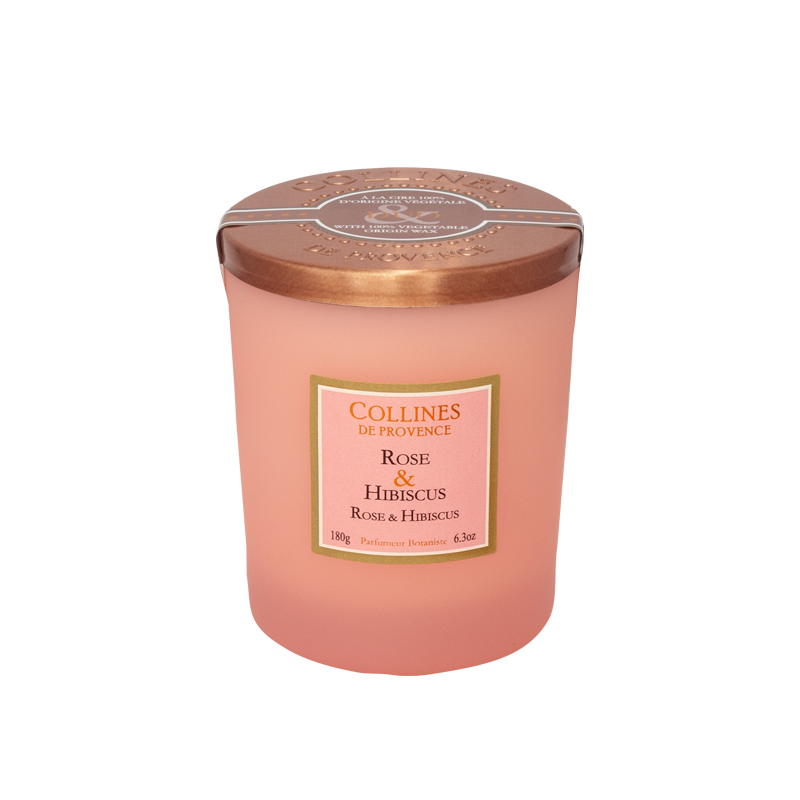 Bougie Parfumée Rose & Hibiscus