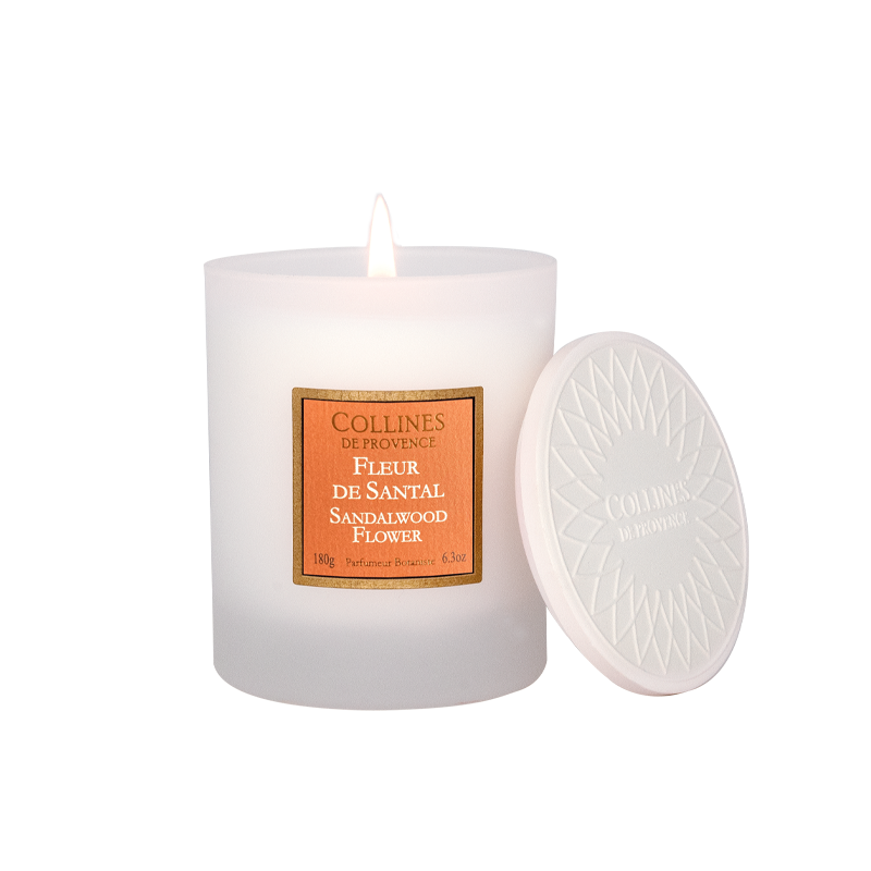 Sandalwood Flower Scented Candle