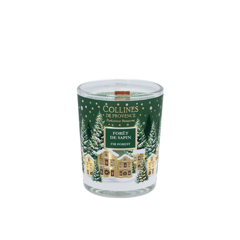 Bougie Parfumée Noël Forêt de Sapin 75g