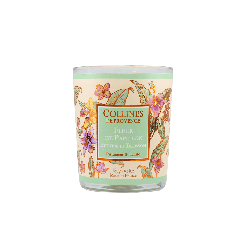Bougie Parfumée Fleur de Papillon