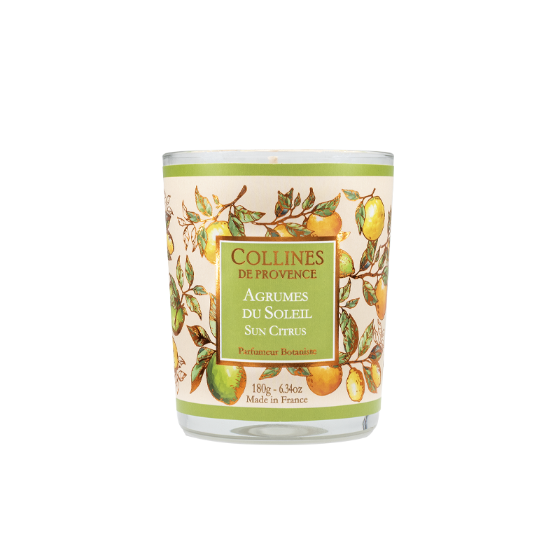 Bougie Parfumée Agrumes du Soleil