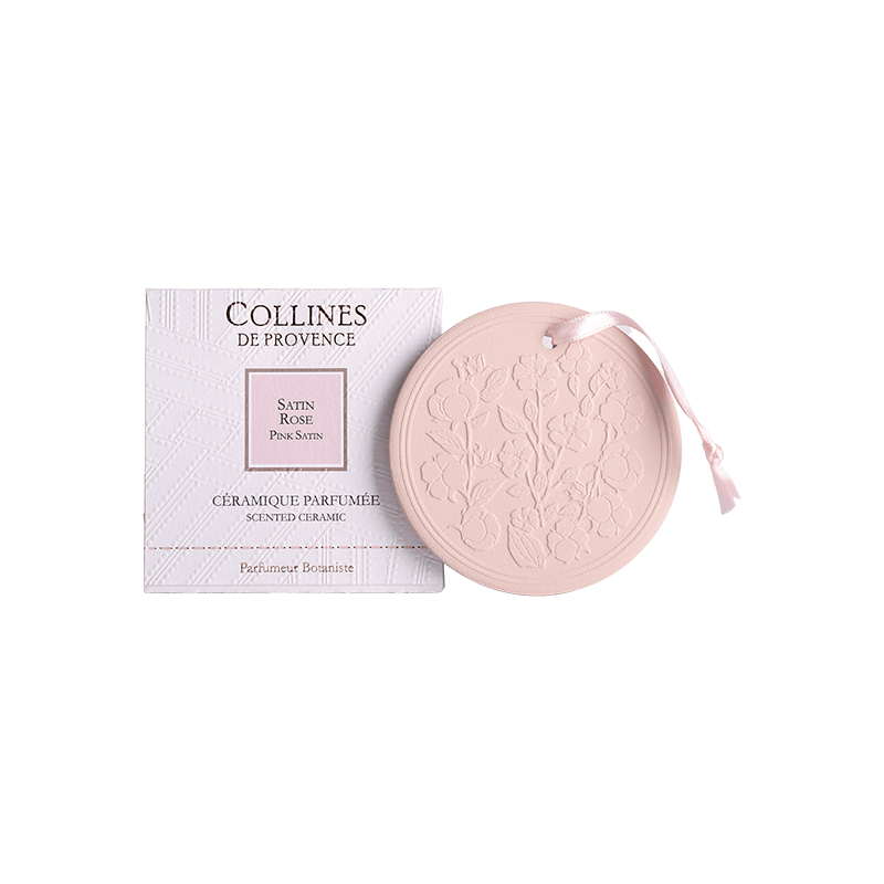 Pink Satin Scented Ceramic