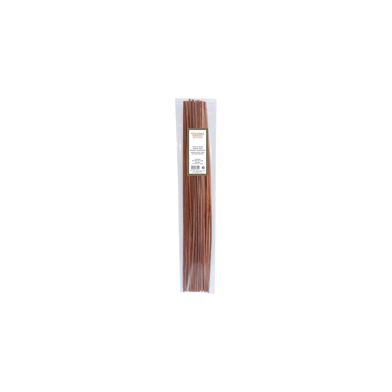 Sachet 20 Tiges de Rotin Marron 21 cm