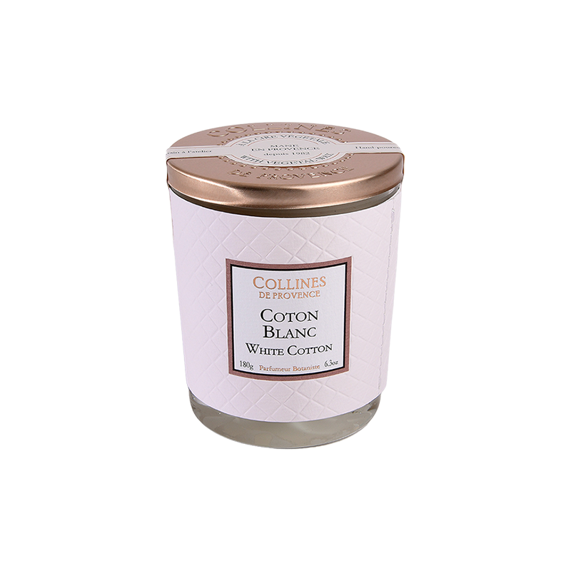 Bougie Parfumée Coton Blanc