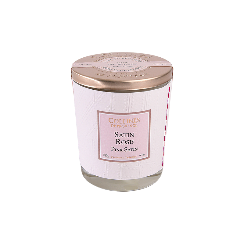Bougie Parfumée Satin Rose