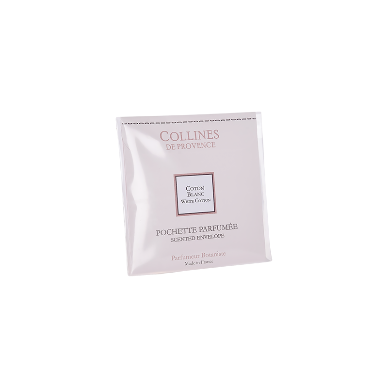 Pochette Parfumée Coton Blanc