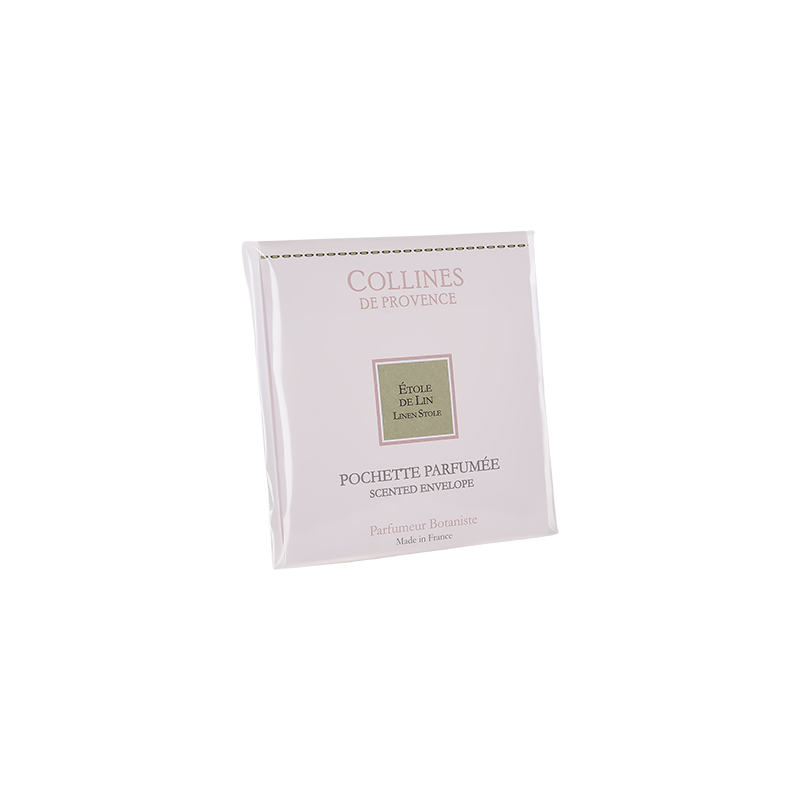 Pochette Parfumée Étole de Lin