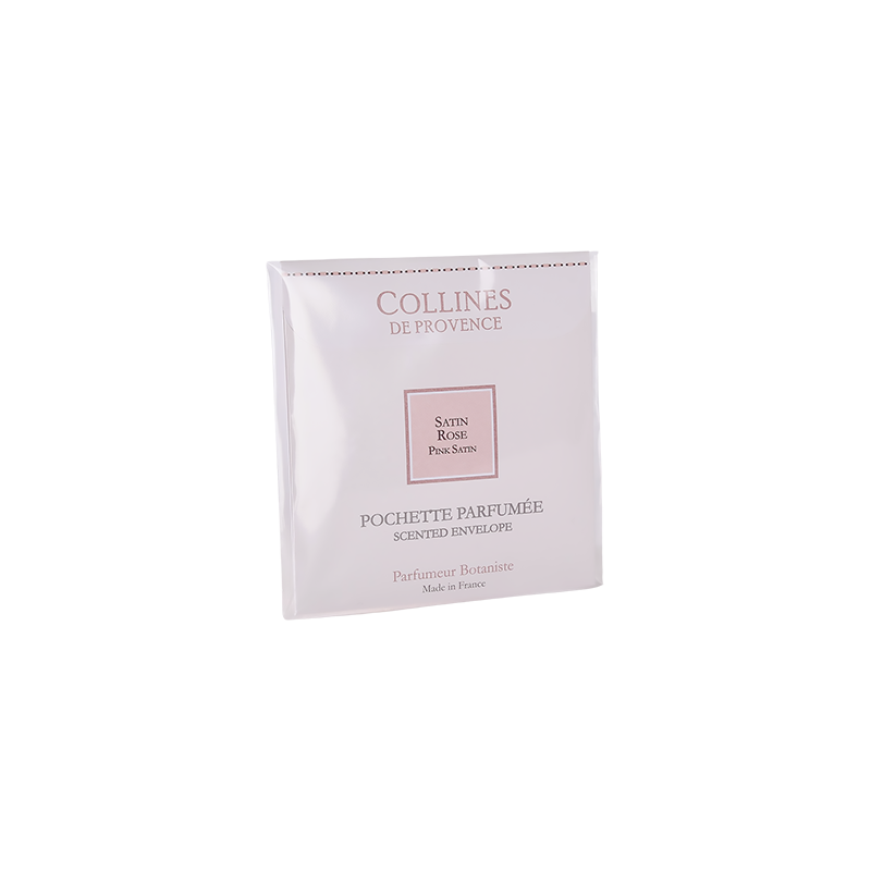 Pochette Parfumée Satin Rose