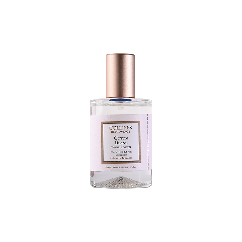 White Cotton Linen Mist