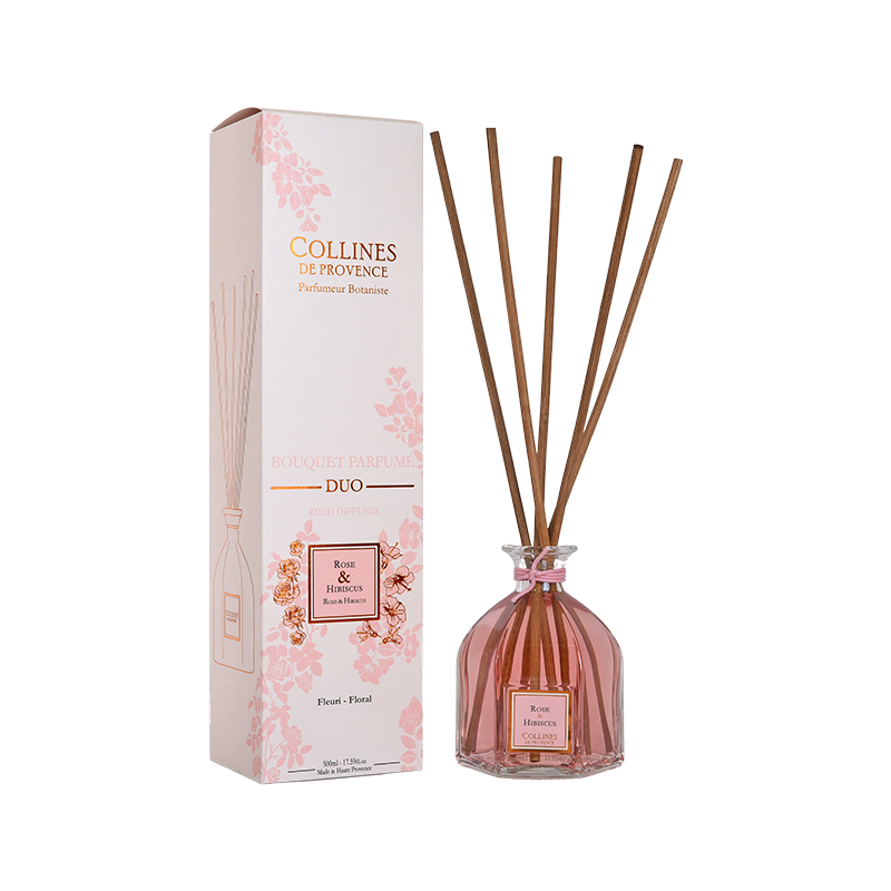 Bouquet Parfumé Rose & Hibiscus Grand Format