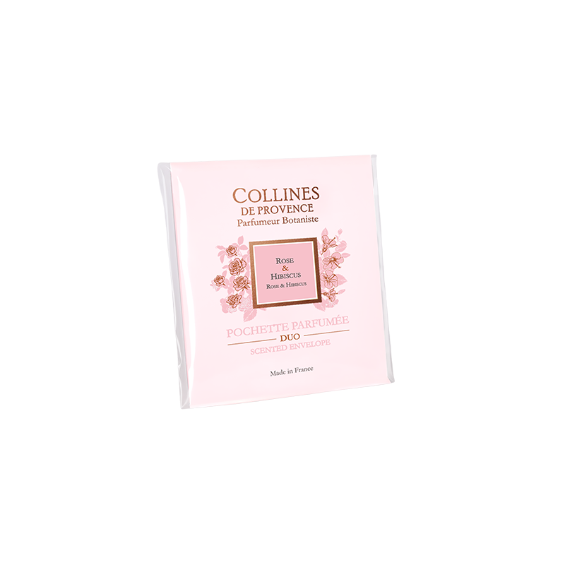 Pochette Parfumée Rose & Hibiscus