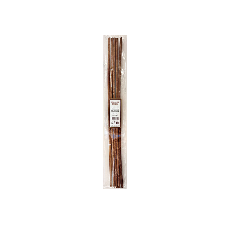 Sachet 5 Tiges de Rotin marron 40 cm