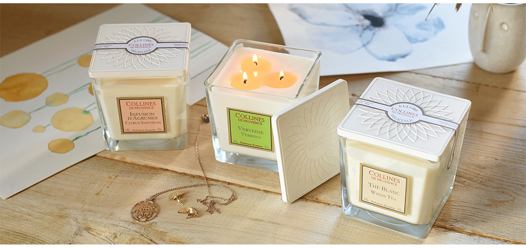 Bougies grands formats